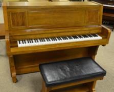 Everett Chapel studio piano